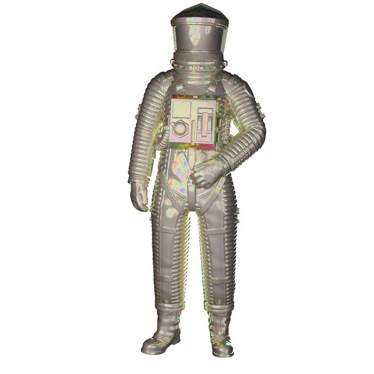 PSD objet de rendu 3d avec fond transparent