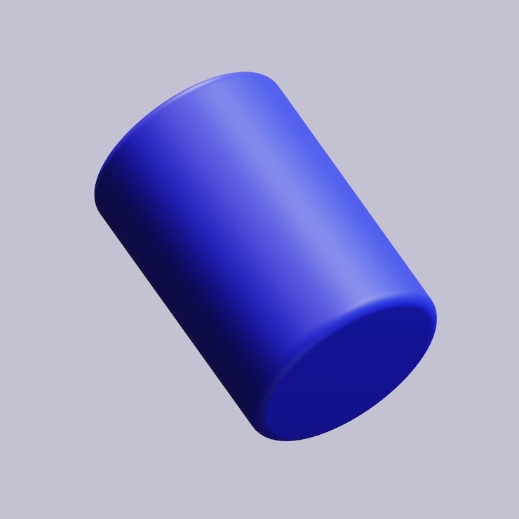 PSD objeto 3d abstrato psd