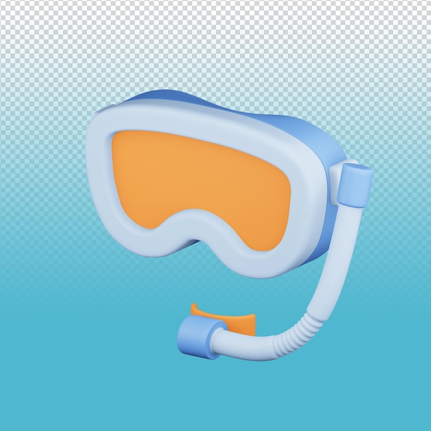 Objeto 3D de tecnología transparente aislado sin fondo
