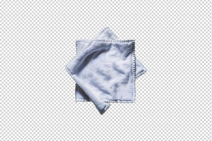 PSD un objeto blanco con un diseño azul en él