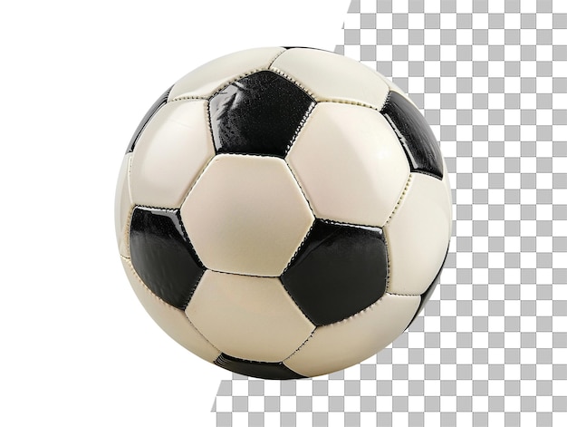 PSD objeto de bola de futebol com fundo transparente