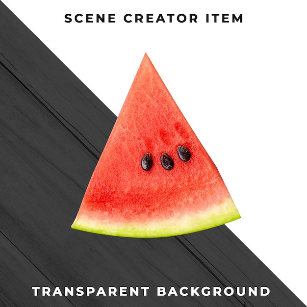 Objeto de fruta transparente PSD
