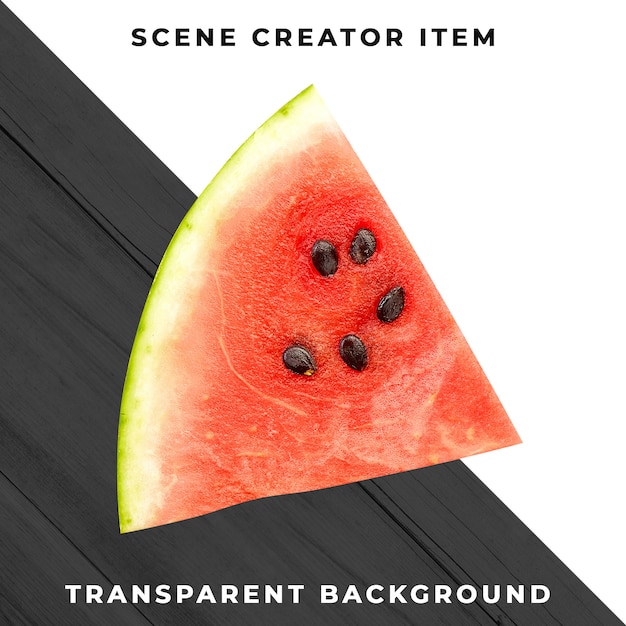 Objeto de fruta transparente PSD