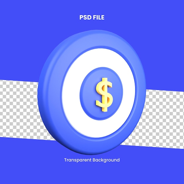 objeto de destino de ilustración 3d