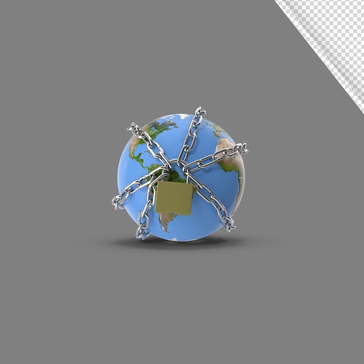 PSD objeto de entorno 3d con fondo transparente.