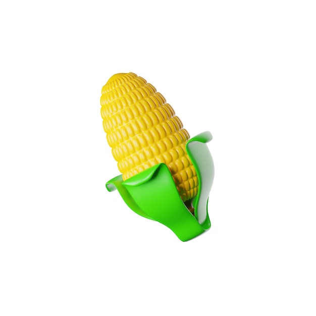 objeto de jardín de la granja agrícola 3d con fondo blanco
