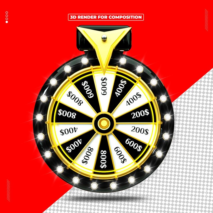 PSD el objeto de renderización 3d de la ruleta de casino