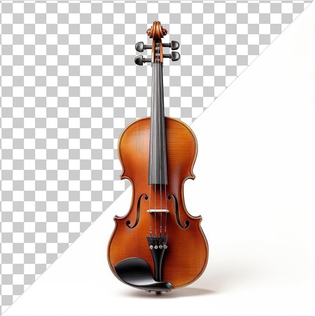 PSD objeto transparente fotográfico realista fabricante de violino _ s violino sem fundo