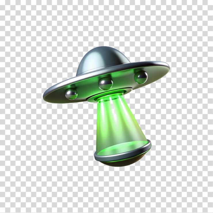 PSD objeto volador no identificado rayo verde nave espacial nave de ciencia ficción