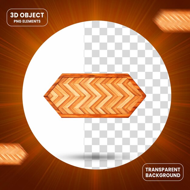 Objetos 3D png aislados en un fondo transparente