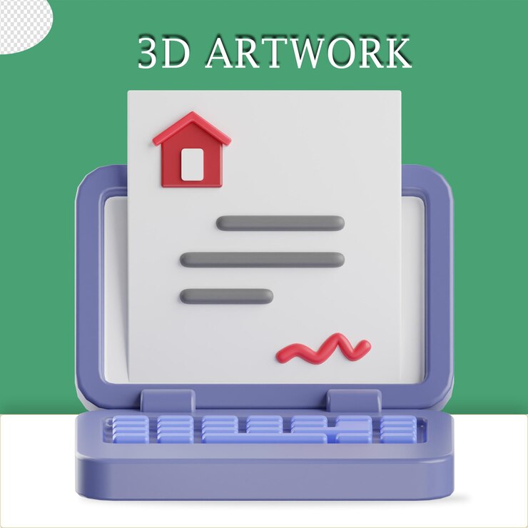 PSD obra de arte en 3d 39