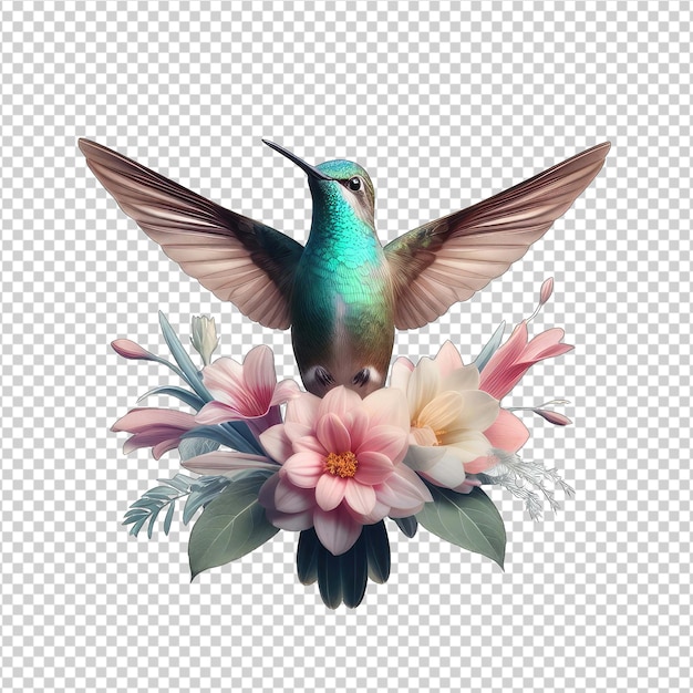 PSD observación rápida del colibrí png