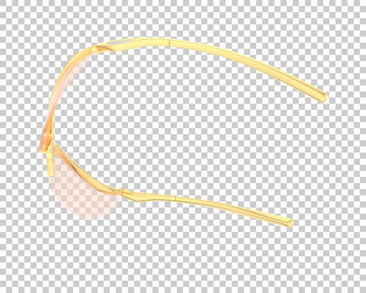 PSD occhiali da sole isolati sullo sfondo illustrazione di rendering 3d