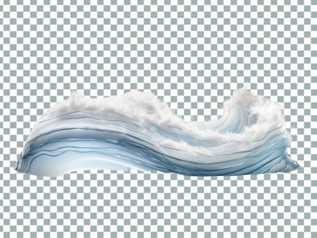 PSD oceano elegante mar onda azul png