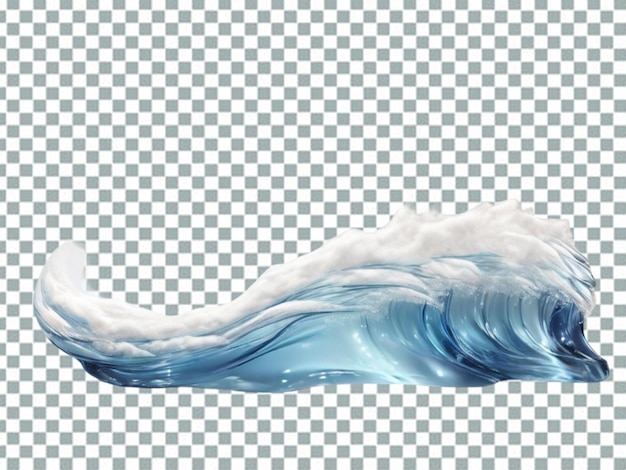 PSD oceano elegante mar onda azul png