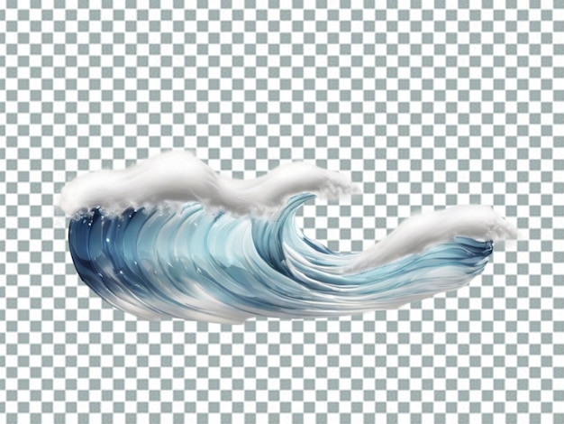 PSD oceano elegante mar onda azul png