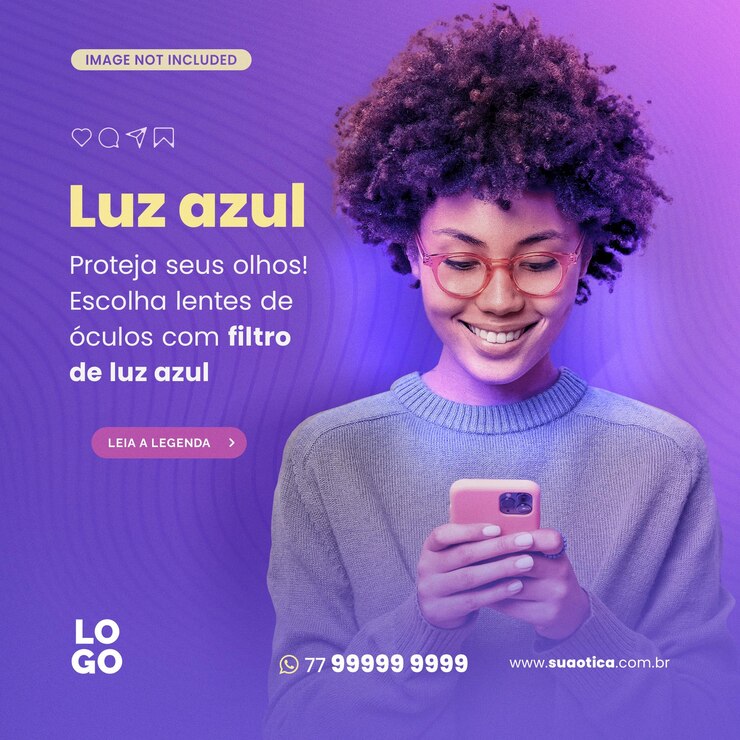 PSD óculos com filtro de luz azul psd editáveis óculos óticos