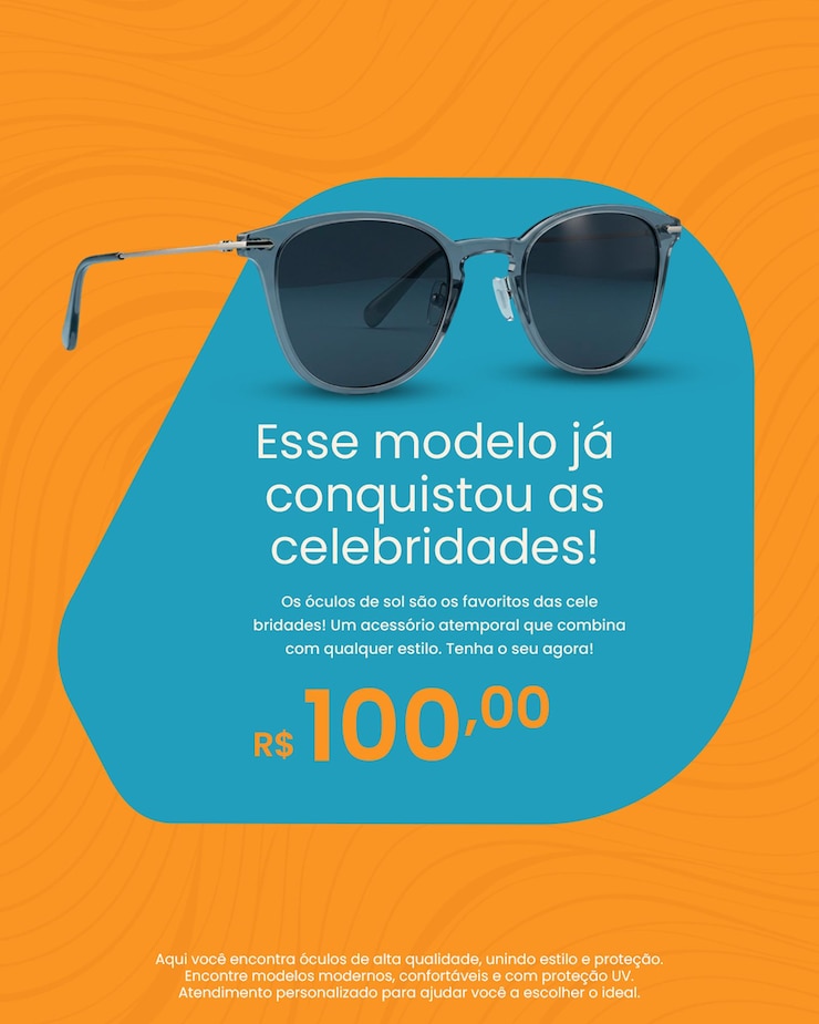 PSD óculos de sol amados pelas celebridades