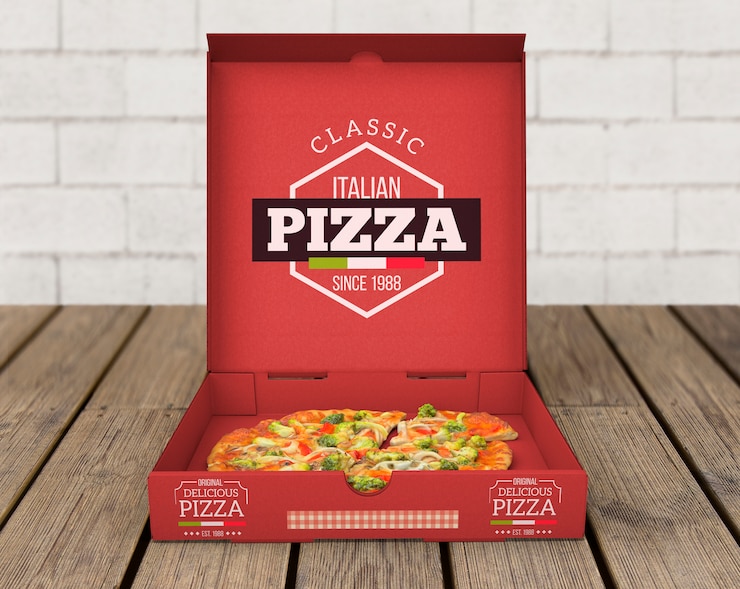 PSD öffnetes pizza-box-mockup