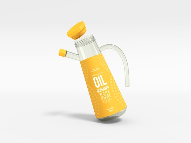 Ölspender-flaschenverpackungsmodell