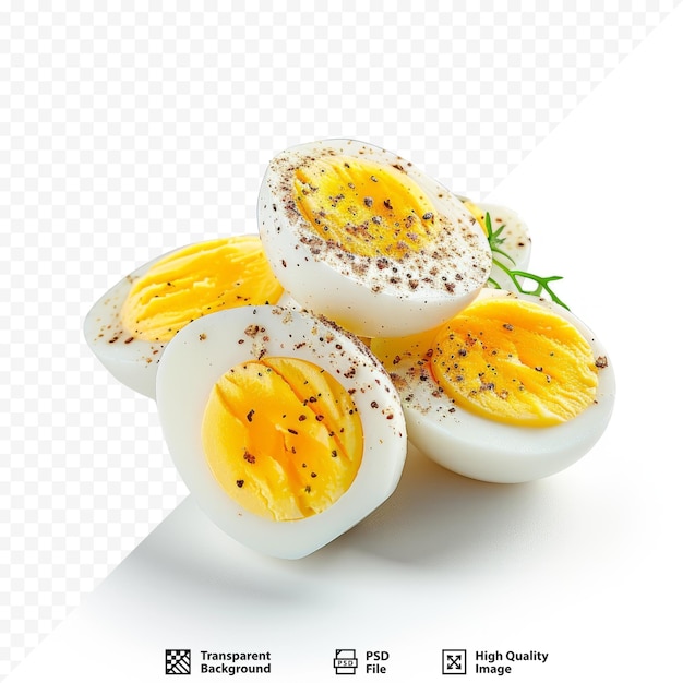 PSD des œufs bouillis doux et savoureux