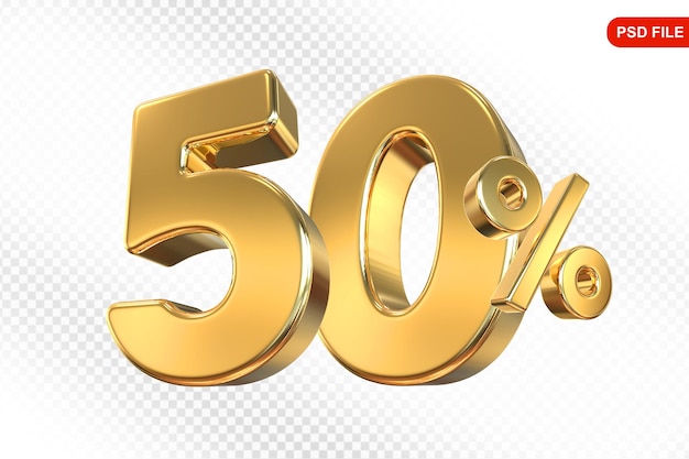 Oferece 50% de ouro em 3D
