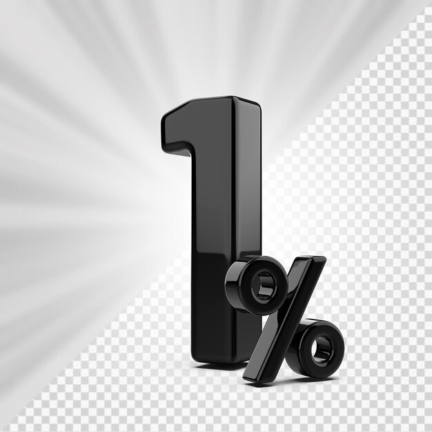 Oferta del 1 por ciento en renderización 3D