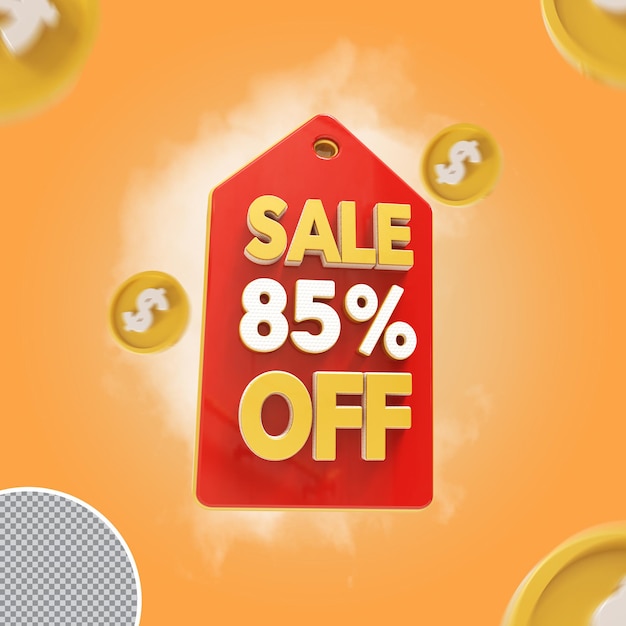 Oferta de 75 por ciento de venta 3D