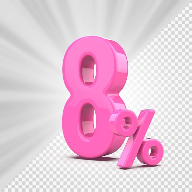 Oferta del 8 por ciento en render 3d