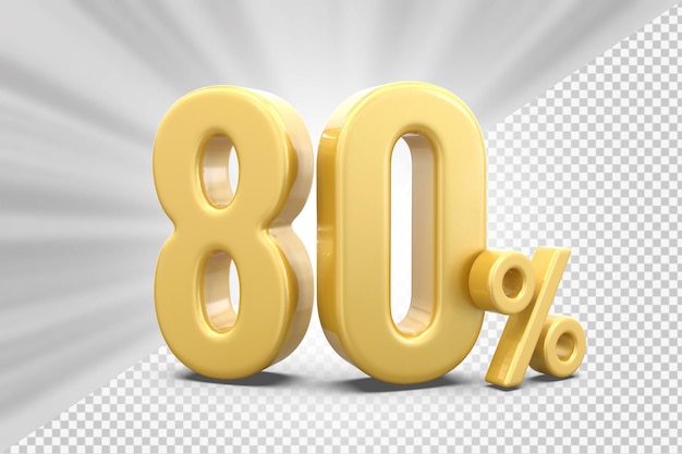 Oferta del 80 por ciento en render 3d