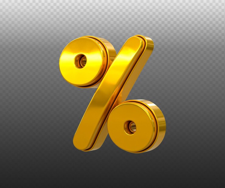 PSD oferta especial porcentaje de descuento etiqueta de venta número de representación 3d concepto de descuento promoción de venta etiqueta