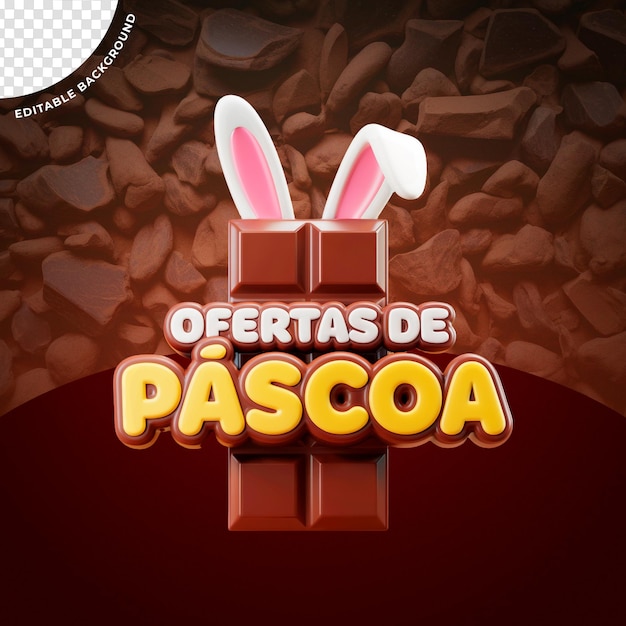 Ofertas de Chocolate de Páscoa