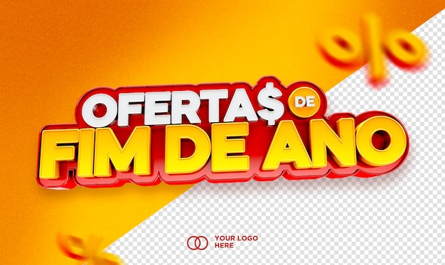 Ofertas de fim de ano de rótulo 3d no brasil