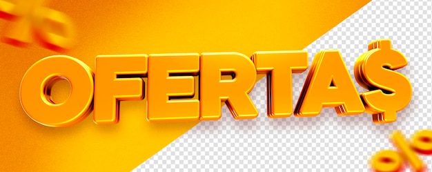 ofertas de rótulos 3d no brasil