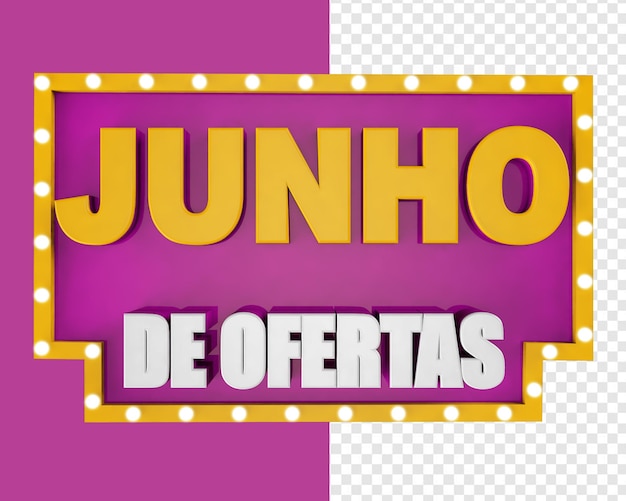 PSD ofertas de selos de junho