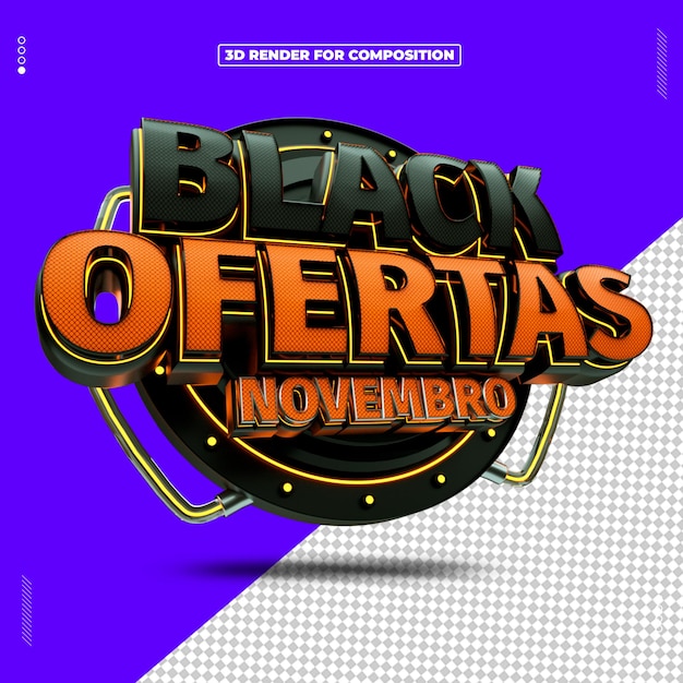 Ofertas de sexta-feira negra de novembro