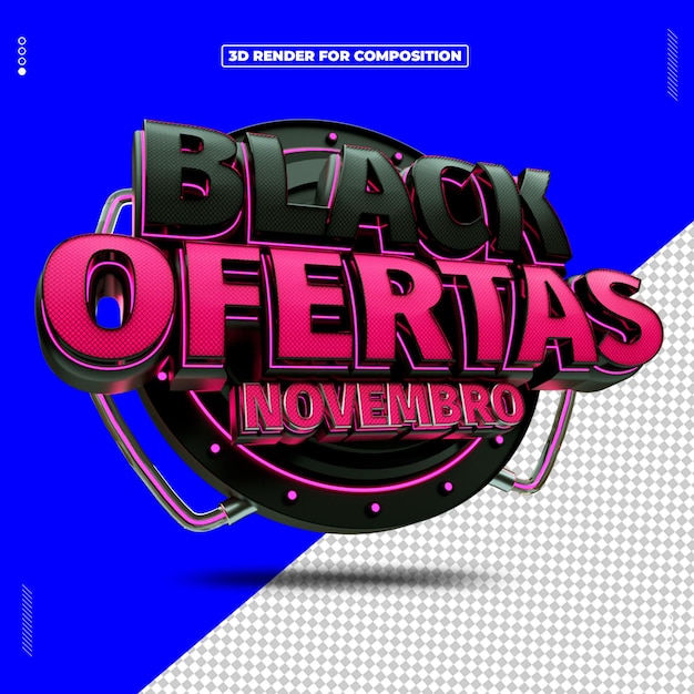 Ofertas de sexta-feira negra de novembro