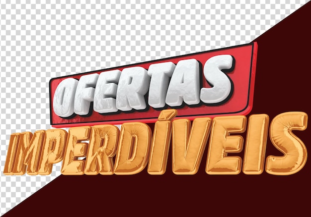 OFERTAS IMPERDÍVEIS