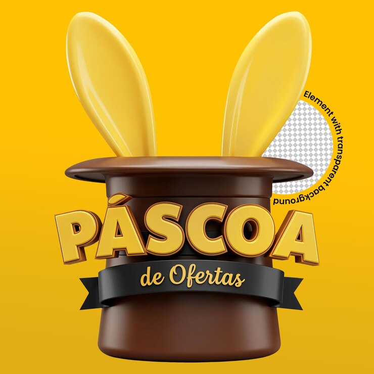 PSD ofertas de pascua con el conejo mágico