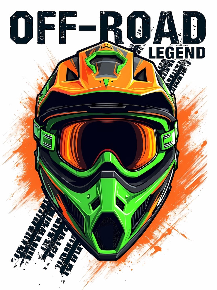 PSD off-road legend helmet