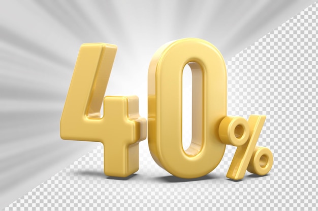 Offerta del 40% in rendering 3D