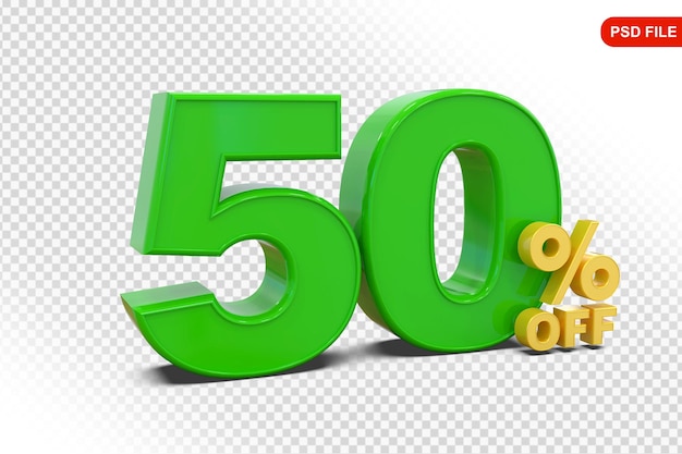 Offerta del 50% in 3D