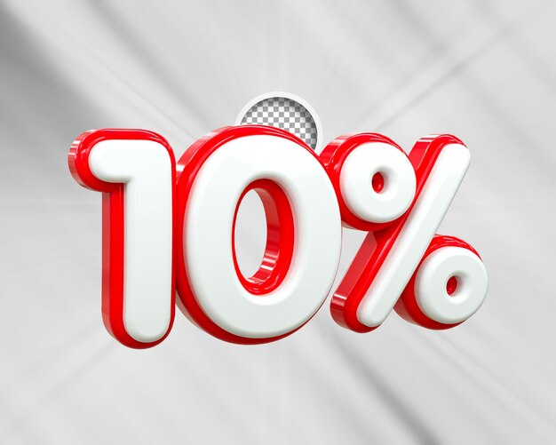 Offerta speciale sconto del 20 per cento tag di vendita concetto di numero 3d sconto promozione offerta di vendita