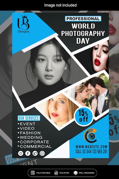 Offre pour la journée mondiale de la photographie