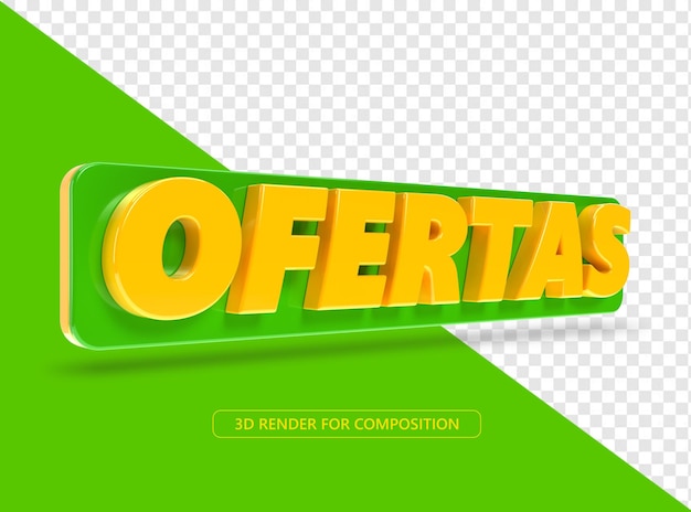 Offres 3d En Portugais