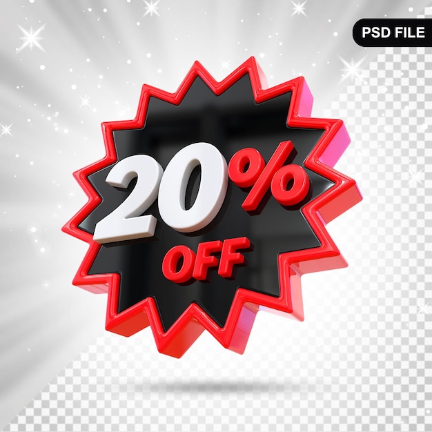 Ofrecemos un 20% en adhesivos 3D.
