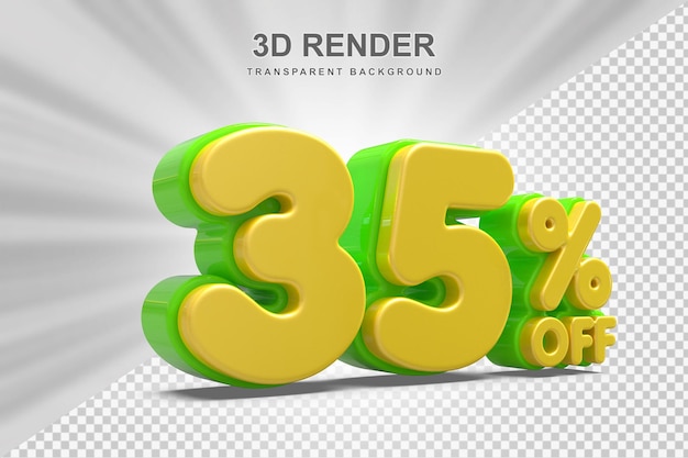 Ofrecemos un 35% en el rendimiento de regalos en 3D.