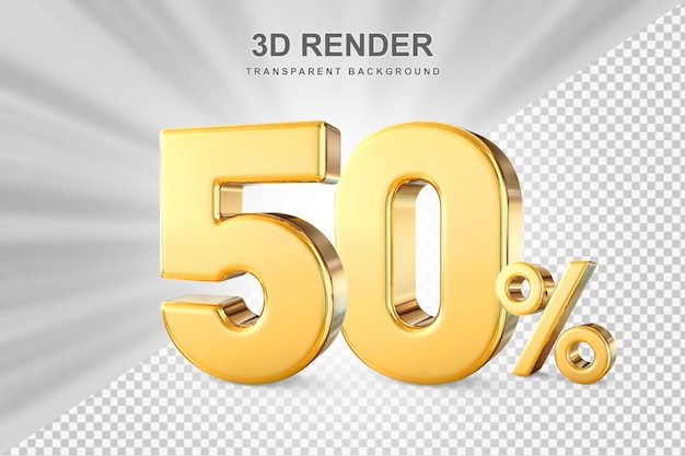 Ofrecemos el 50 por ciento de oro en renderización 3D.