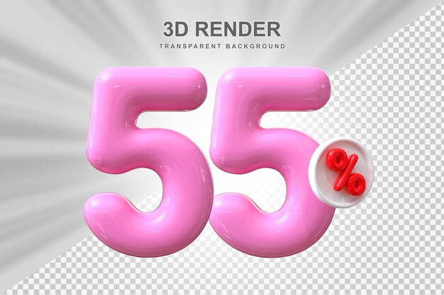 PSD ofrecemos el 55% en renderización de globos en 3d.