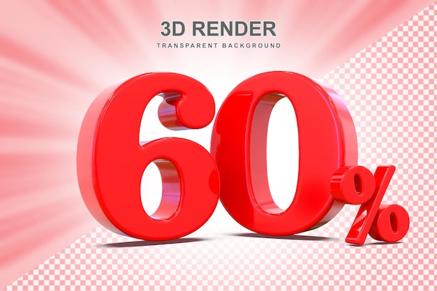 Ofrecemos el 60% en 3D.
